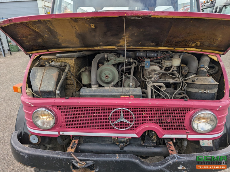 Автоманипулятор Unimog 416/U1100 4x4 - Hiab PK4600A - Open laadbak - Lier - Vangmuil/trekhaak - Mercedes Benz: фото 20