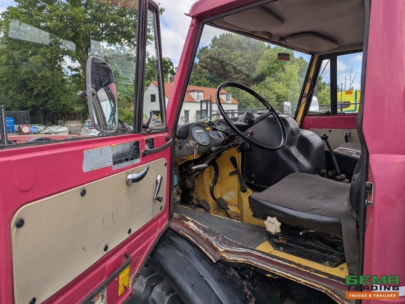 Автоманипулятор Unimog 416/U1100 4x4 - Hiab PK4600A - Open laadbak - Lier - Vangmuil/trekhaak - Mercedes Benz: фото 12