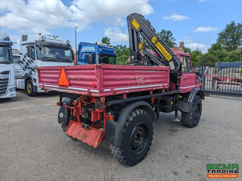 Автоманипулятор Unimog 416/U1100 4x4 - Hiab PK4600A - Open laadbak - Lier - Vangmuil/trekhaak - Mercedes Benz: фото 5