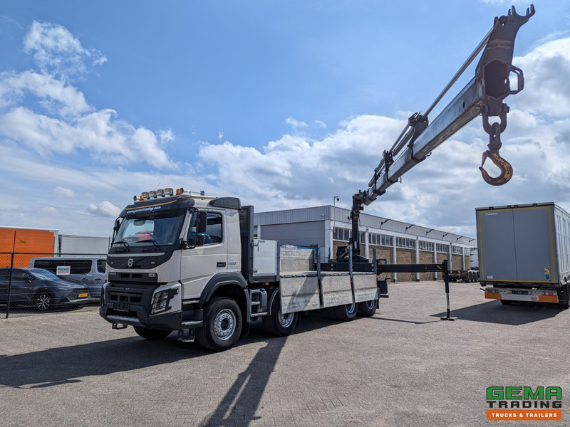 Volvo FMX 460 8x4/4 Dagcab Euro5 - Open Laadbak 6m + Palfinger PK18001-EH 4xHydraulisch RadioGrafisch - Грузовик бортовой/ Платформа, Автоманипулятор: фото 3 Volvo FMX 460 8x4/4 Dagcab Euro5 - Open Laadbak 6m + Palfinger PK18001-EH 4xHydraulisch RadioGrafisch - Грузовик бортовой/ Платформа, Автоманипулятор: фото 3