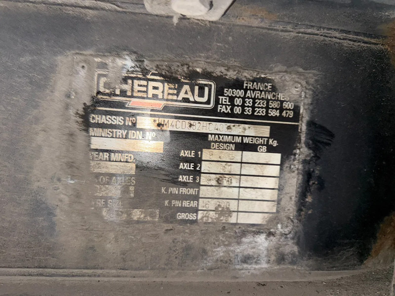 Полуприцеп-рефрижератор Chereau Frigo Carier Vector 1850 3 axle 7CM Side H2.60: фото 15 Полуприцеп-рефрижератор Chereau Frigo Carier Vector 1850 3 axle 7CM Side H2.60: фото 15