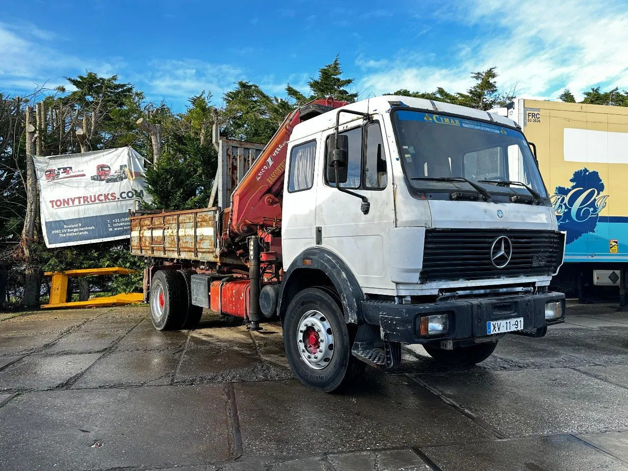Mercedes-Benz SK 1935 V8 4X2 Tipper Spring/Spring AMCO V825 9T Mercedes-Benz SK 1935 V8 4X2 Tipper Spring/Spring AMCO V825 9T - Самосвал, Автоманипулятор: фото 1 Mercedes-Benz SK 1935 V8 4X2 Tipper Spring/Spring AMCO V825 9T Mercedes-Benz SK 1935 V8 4X2 Tipper Spring/Spring AMCO V825 9T - Самосвал, Автоманипулятор: фото 1