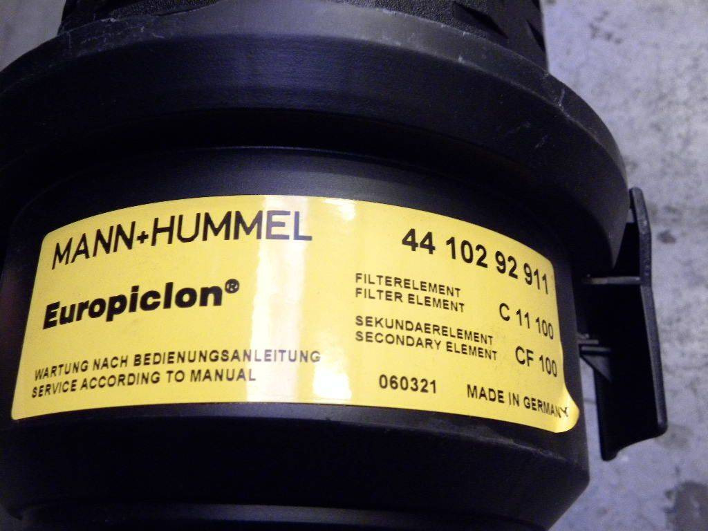 Air cleaner from Mann+Hummel - Двигатель и запчасти для Погрузочно-разгрузочной техники: фото 2 Air cleaner from Mann+Hummel - Двигатель и запчасти для Погрузочно-разгрузочной техники: фото 2