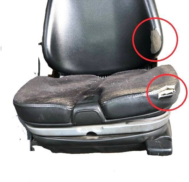 Seat for Linde R16, Series 1120 - Сиденье для Погрузочно-разгрузочной техники: фото 2 Seat for Linde R16, Series 1120 - Сиденье для Погрузочно-разгрузочной техники: фото 2