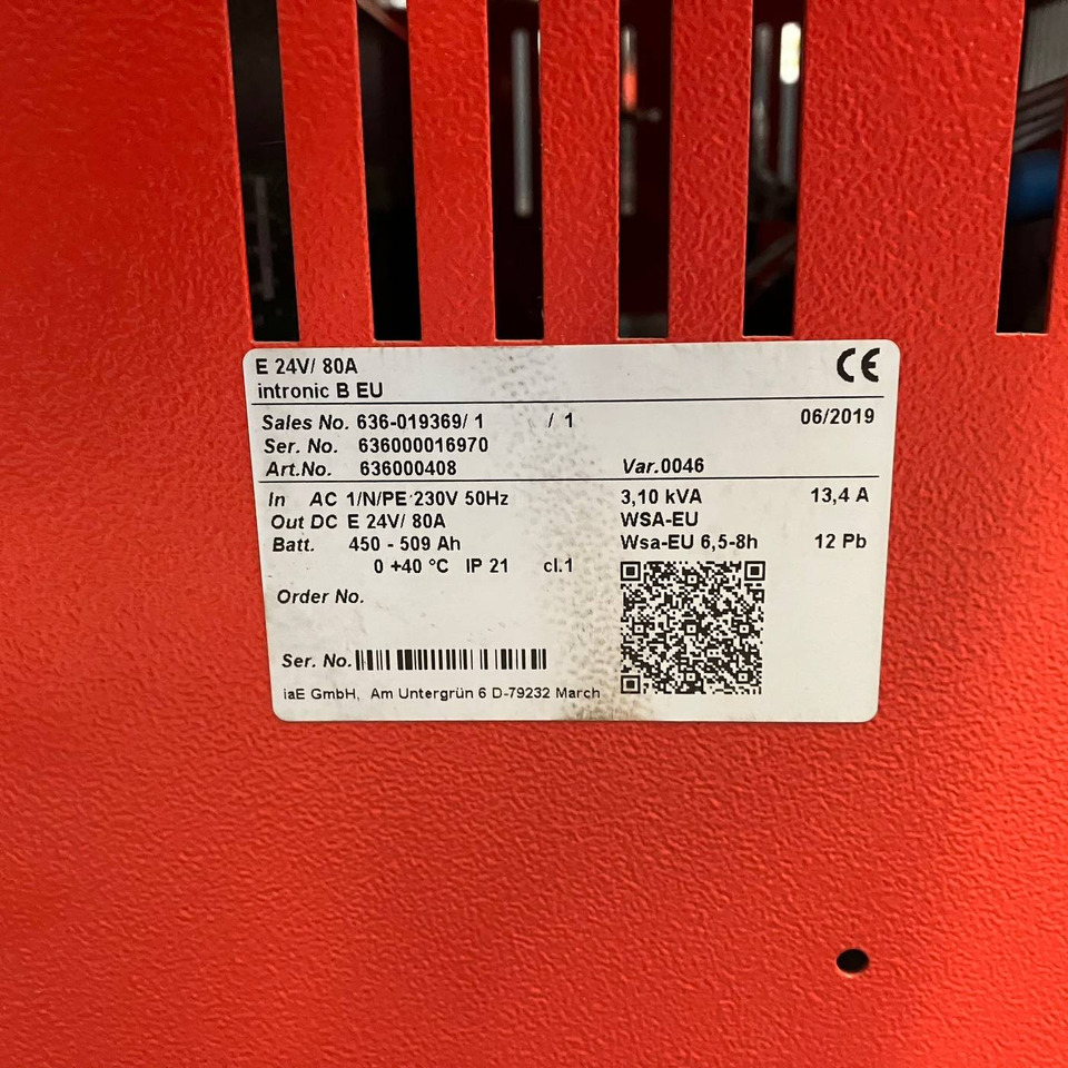 Hawker 24V/80A - Запчасти для Погрузочно-разгрузочной техники: фото 4 Hawker 24V/80A - Запчасти для Погрузочно-разгрузочной техники: фото 4