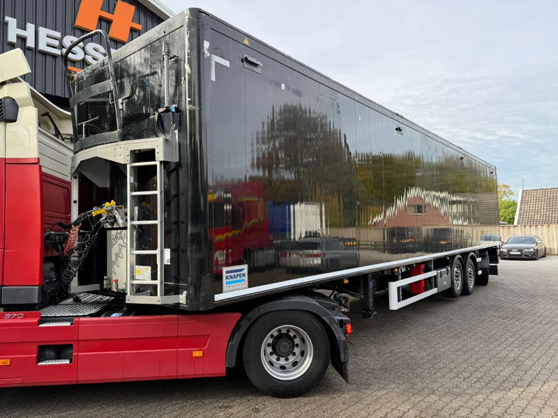 Knapen Trailers K200 85m3 Stuuras/Lenkachse Cargo Floor 10MM Alcoa Liftas - Полуприцеп с подвижным полом: фото 1 Knapen Trailers K200 85m3 Stuuras/Lenkachse Cargo Floor 10MM Alcoa Liftas - Полуприцеп с подвижным полом: фото 1
