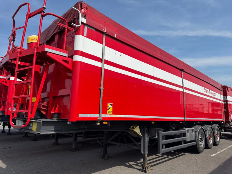 Stas S300CX 58m3 Alcoa SAF Klep/Deuren combi top condition 6340kg - Самосвальный полуприцеп: фото 1 Stas S300CX 58m3 Alcoa SAF Klep/Deuren combi top condition 6340kg - Самосвальный полуприцеп: фото 1