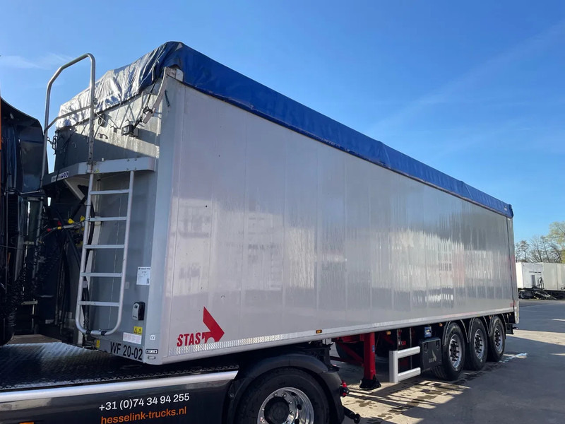 Stas S300ZX 10.5M 70m3 Agrar Liftas SAF, Top condition - Полуприцеп с подвижным полом: фото 1 Stas S300ZX 10.5M 70m3 Agrar Liftas SAF, Top condition - Полуприцеп с подвижным полом: фото 1