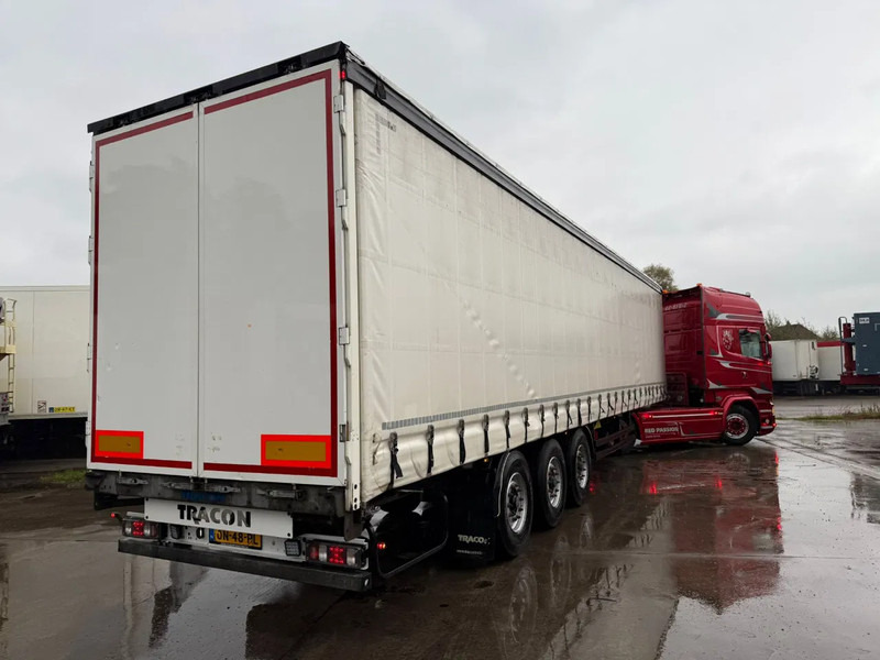Tracon Schuifzeilen/Schuifdak Hardhouten vloer Gegalvaniseerd 270H - Тентованный полуприцеп: фото 3 Tracon Schuifzeilen/Schuifdak Hardhouten vloer Gegalvaniseerd 270H - Тентованный полуприцеп: фото 3