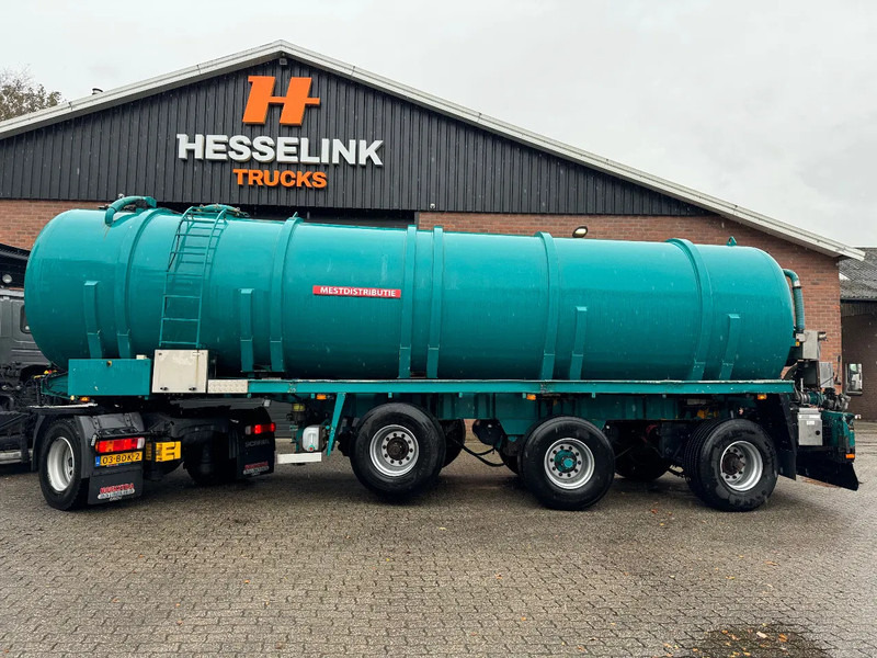 Veenhuis 36m3 RVS Mestoplegger Geijkte weging Nieuwe APK VMA Bemonstering 2x stuuras - Полуприцеп-цистерна: фото 2 Veenhuis 36m3 RVS Mestoplegger Geijkte weging Nieuwe APK VMA Bemonstering 2x stuuras - Полуприцеп-цистерна: фото 2