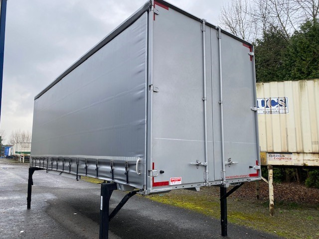 Krone BDF-System 7.450 mm lang, LACK NEU in weißaluminium - Сменный кузов - фургон: фото 3 Krone BDF-System 7.450 mm lang, LACK NEU in weißaluminium - Сменный кузов - фургон: фото 3