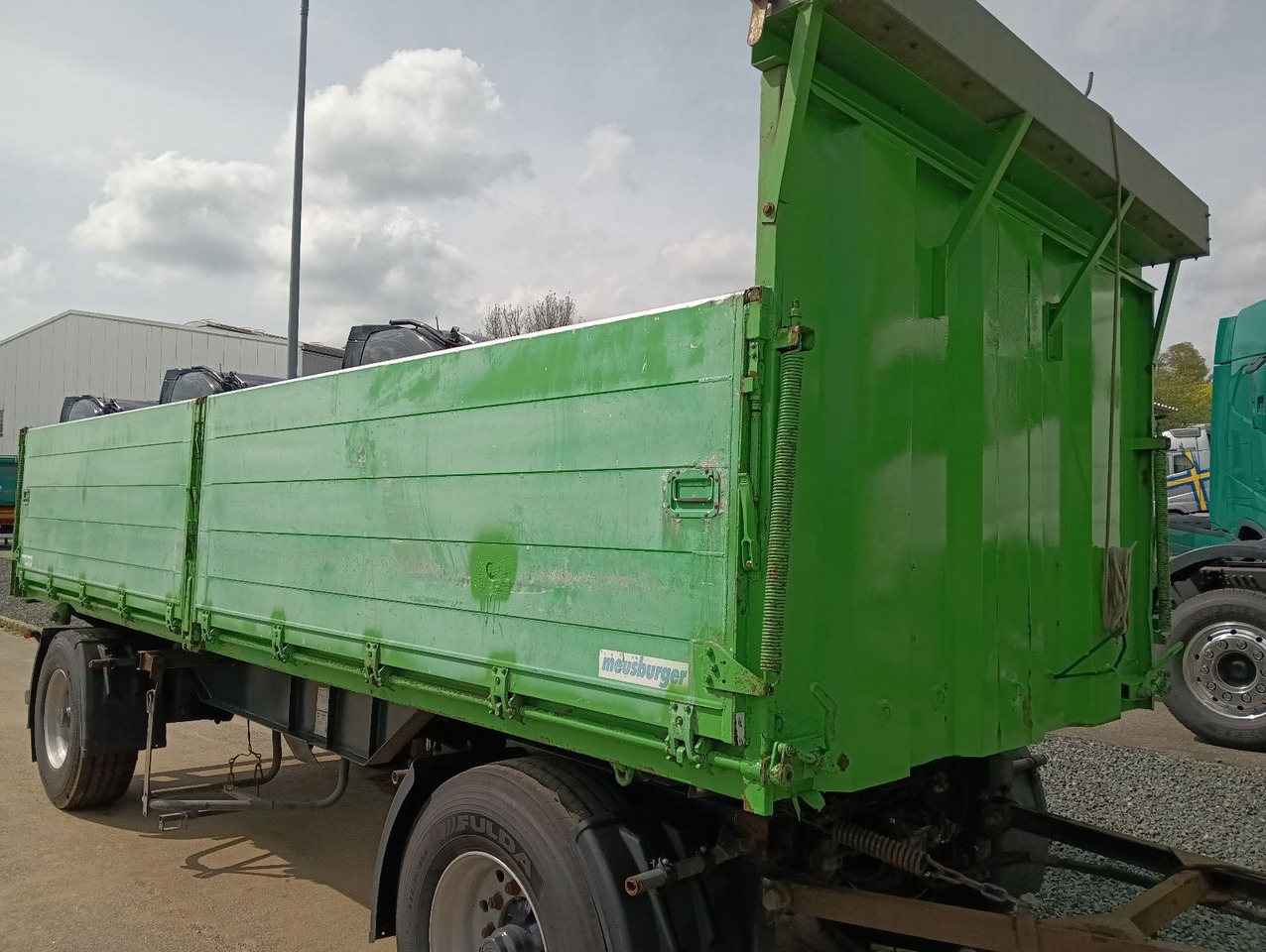 Meusburger 2-A 3-Seitenkipper 16m3 Getreide Alufelgen 4,6t - Самосвальный прицеп: фото 3 Meusburger 2-A 3-Seitenkipper 16m3 Getreide Alufelgen 4,6t - Самосвальный прицеп: фото 3