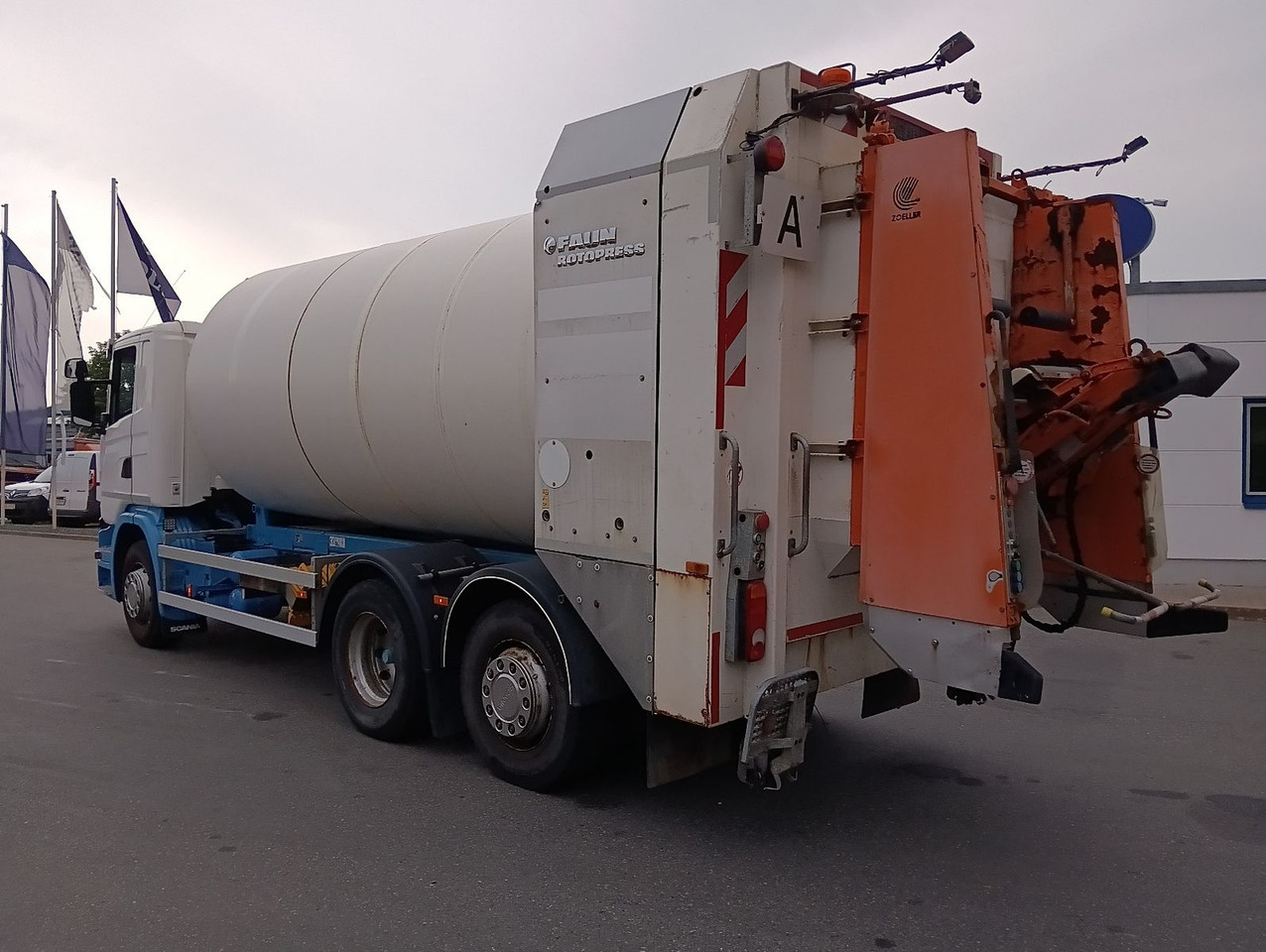 Мусоровоз Scania G360 6x2 RETARDER FAUN ROTOPRESS 521L Zöller 230: фото 8