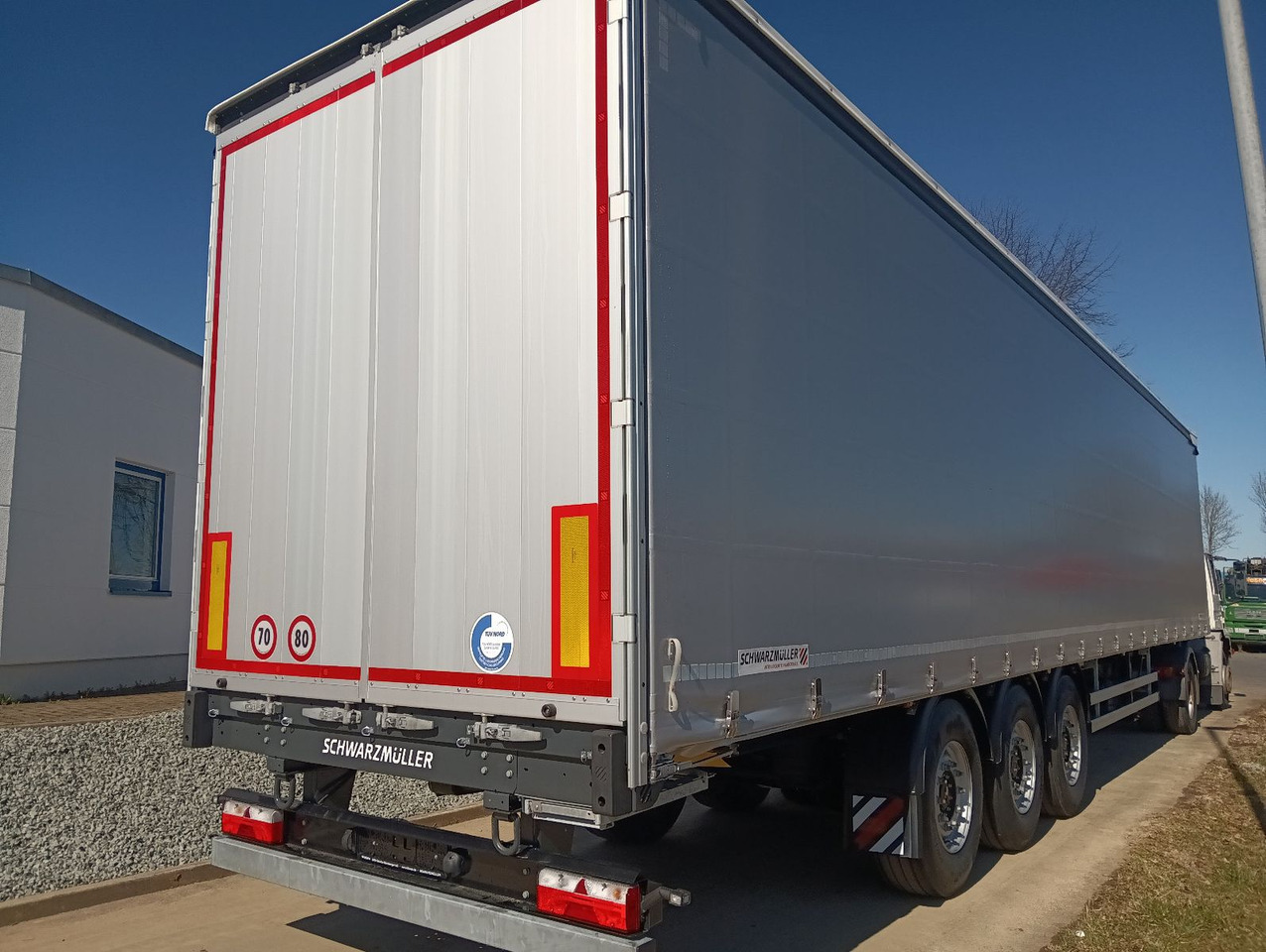 Новый Тентованный полуприцеп Schwarzmüller ASSE STERZANTE, TETTUCIO APRIBILE HUBDACH LENKAC: фото 6