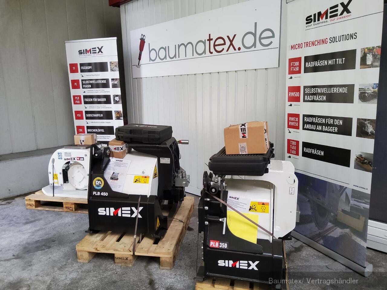 Simex PLB350/ 450 für Bagger von 6,5- 15to. - Дорожная фреза: фото 2 Simex PLB350/ 450 für Bagger von 6,5- 15to. - Дорожная фреза: фото 2