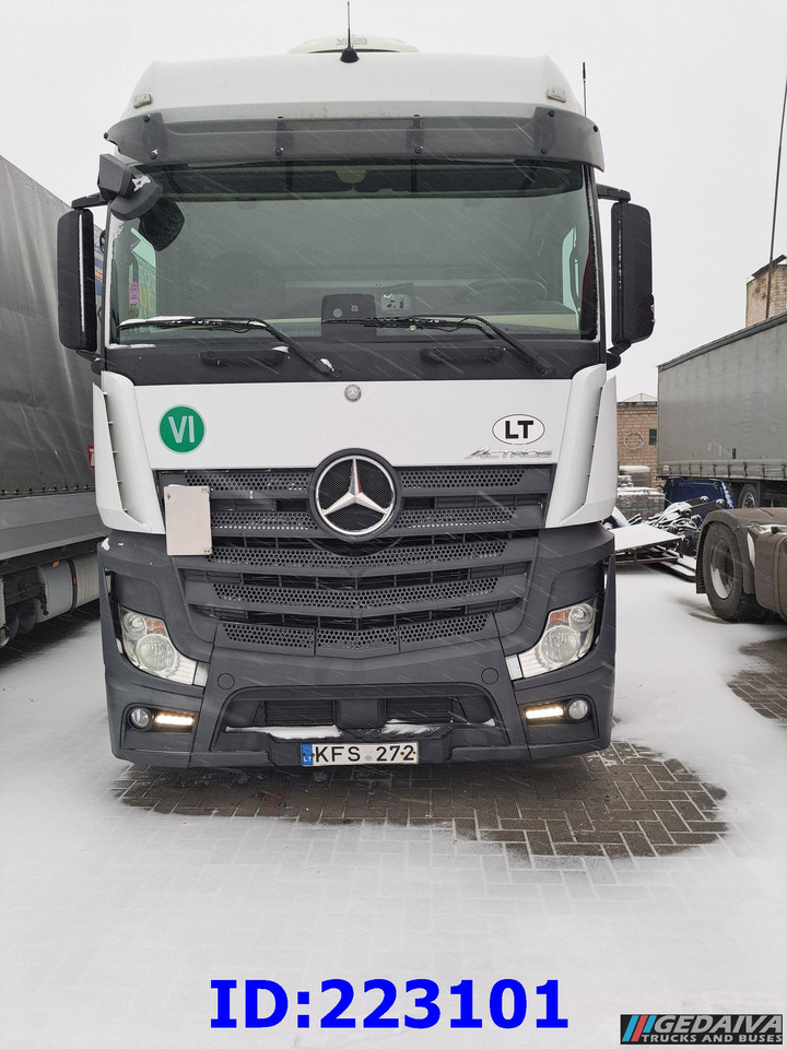 MERCEDES-BENZ Actros 2542 6x2 Euro6 + trailer - Тентованный грузовик: фото 2 MERCEDES-BENZ Actros 2542 6x2 Euro6 + trailer - Тентованный грузовик: фото 2