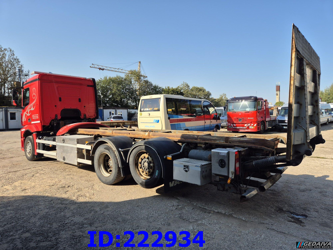Грузовик-шасси MERCEDES-BENZ Actros 2545  6x2 Euro5: фото 6