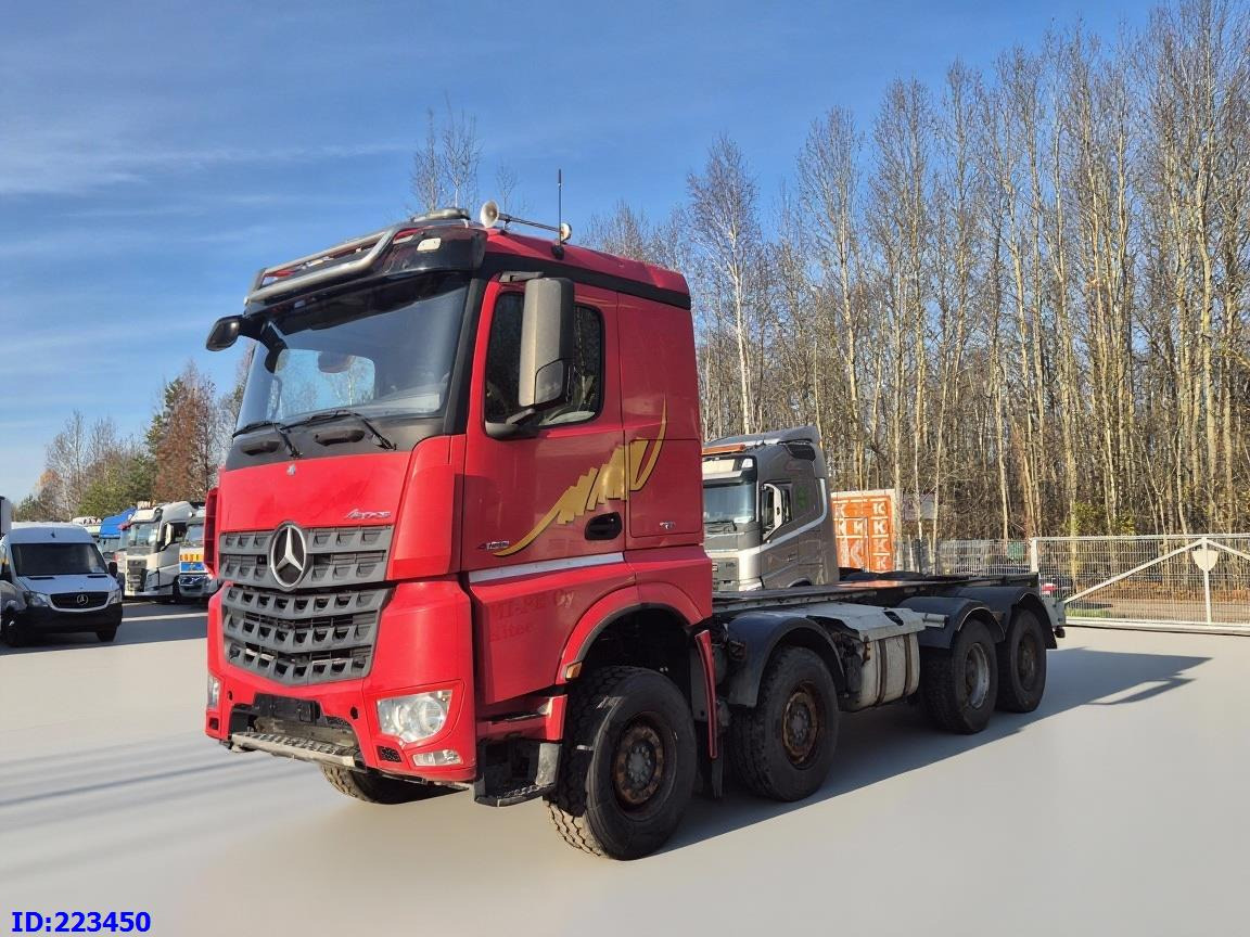 MERCEDES-BENZ Arocs 4163 8x4 FULL STEEL (Engine defect) - Грузовик-шасси: фото 1 MERCEDES-BENZ Arocs 4163 8x4 FULL STEEL (Engine defect) - Грузовик-шасси: фото 1