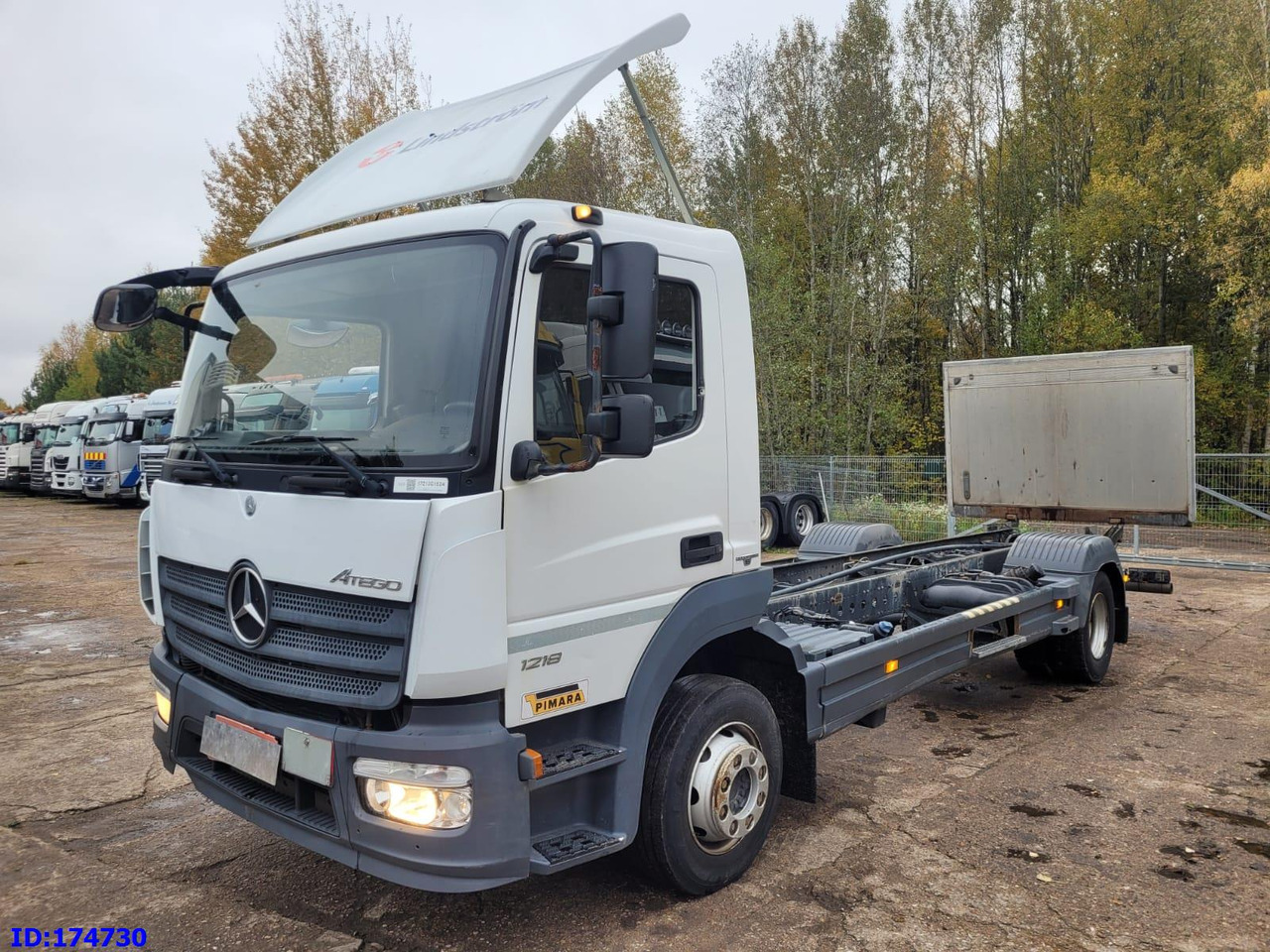 MERCEDES-BENZ Atego 1218 - Euro6 - Manual - Full Steel - Грузовик-шасси: фото 1 MERCEDES-BENZ Atego 1218 - Euro6 - Manual - Full Steel - Грузовик-шасси: фото 1