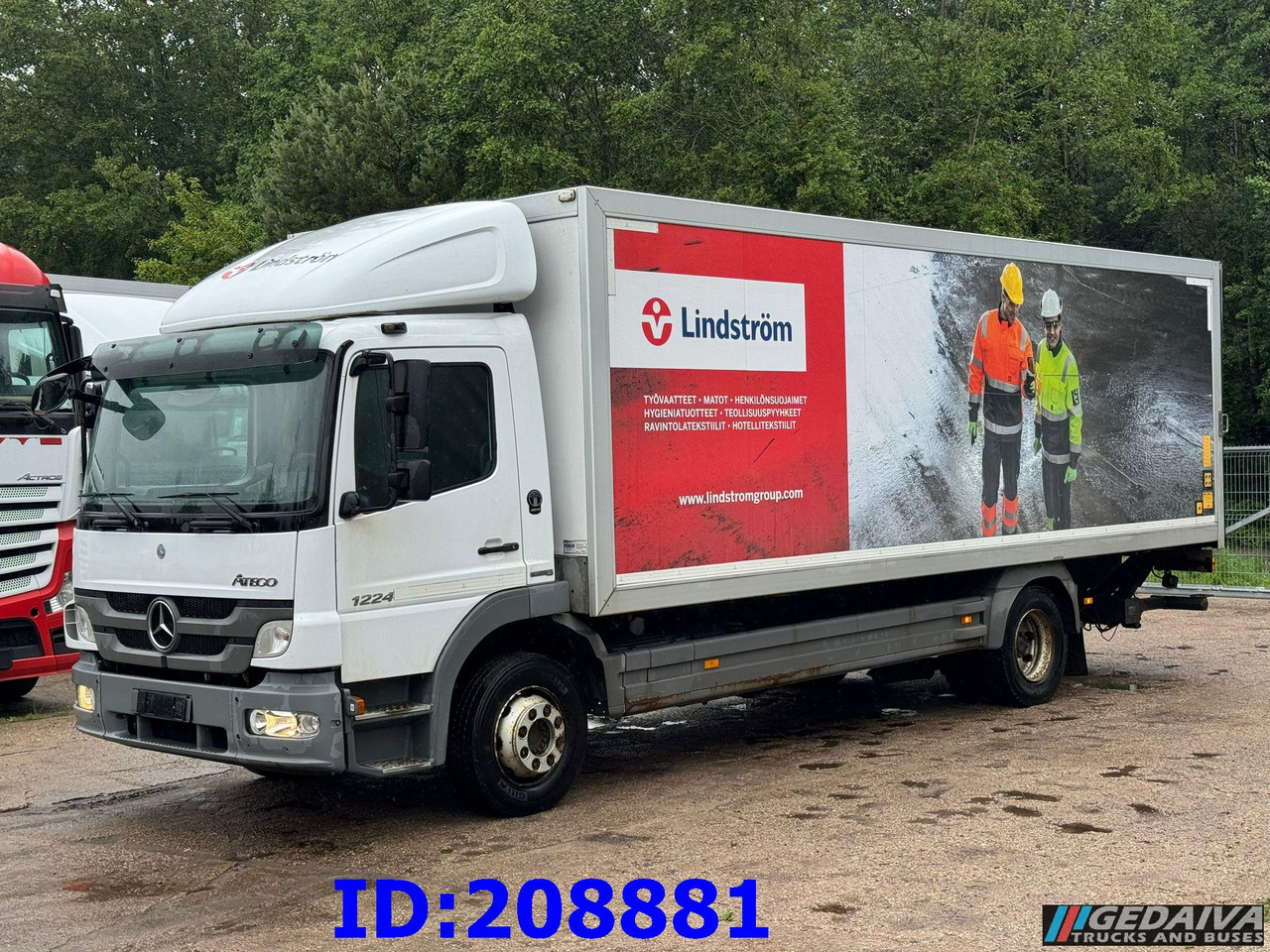 MERCEDES-BENZ Atego 1224 - Грузовик с закрытым кузовом: фото 1 MERCEDES-BENZ Atego 1224 - Грузовик с закрытым кузовом: фото 1