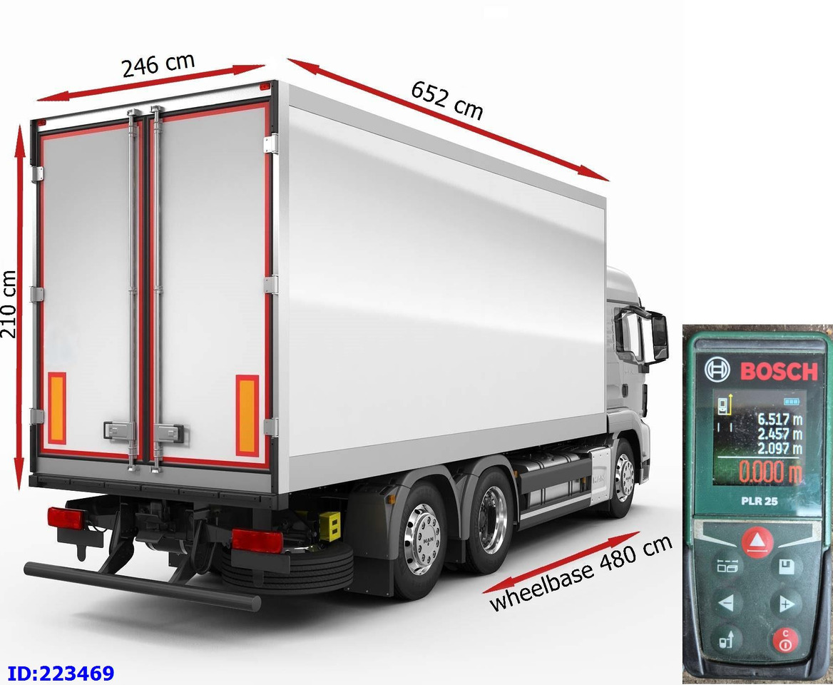 Грузовик с закрытым кузовом MERCEDES-BENZ Atego 1524: фото 6