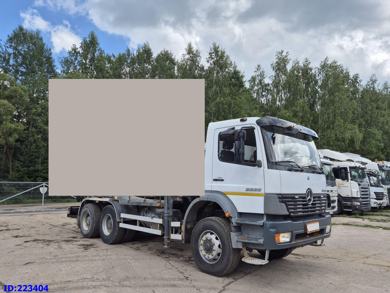 MERCEDES-BENZ Atego 2628 6x4 Full steel - Грузовик-шасси: фото 4 MERCEDES-BENZ Atego 2628 6x4 Full steel - Грузовик-шасси: фото 4
