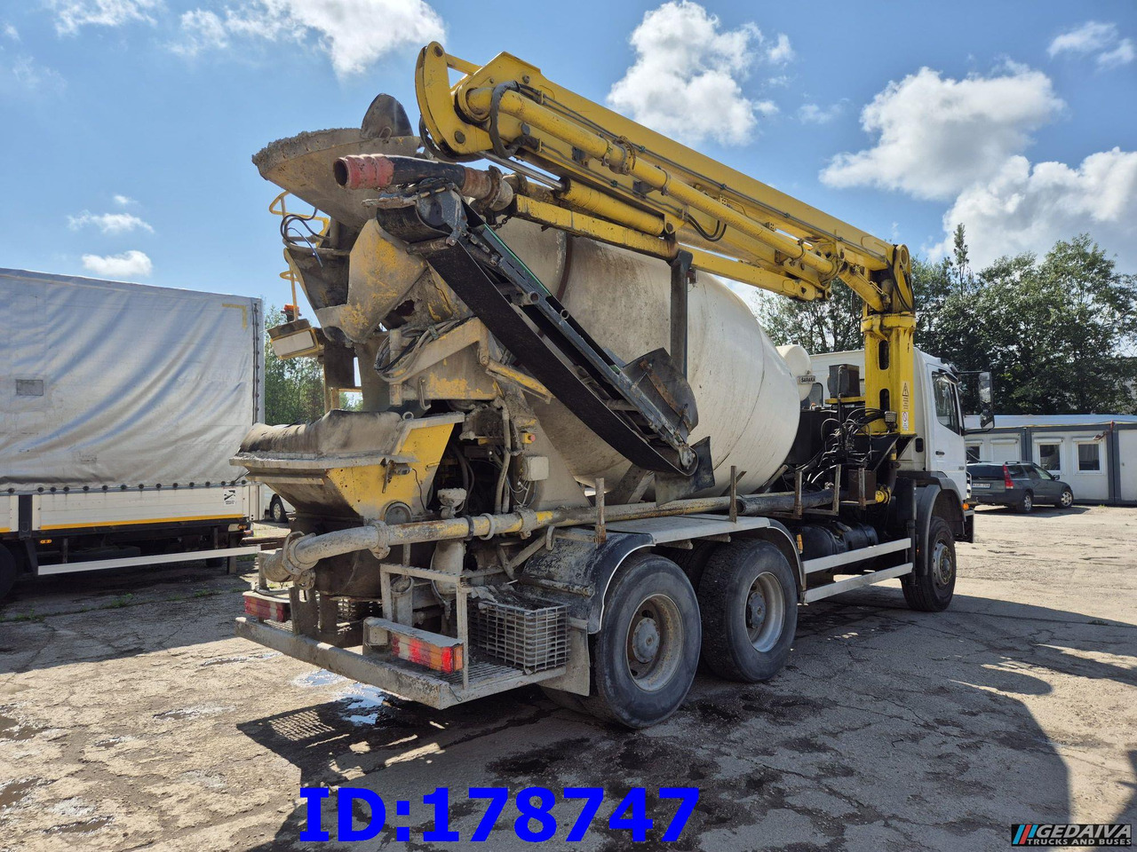 MERCEDES-BENZ Axor 2633 6x4 Schwing 750 - Автобетононасос: фото 5 MERCEDES-BENZ Axor 2633 6x4 Schwing 750 - Автобетононасос: фото 5