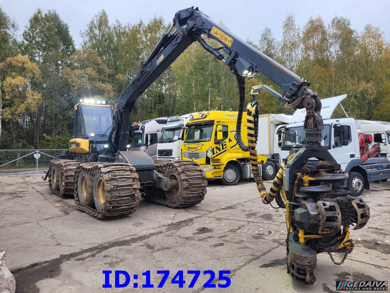 PONSSE FOX 8W - Харвестер: фото 4 PONSSE FOX 8W - Харвестер: фото 4
