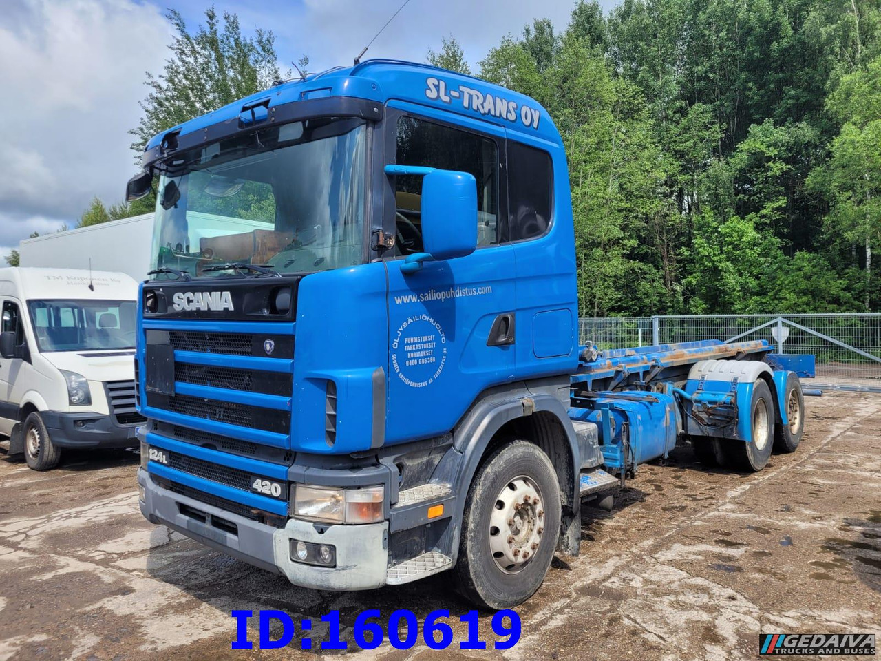 SCANIA 124 420 6x2 Manual Retarder - Грузовик-шасси: фото 1 SCANIA 124 420 6x2 Manual Retarder - Грузовик-шасси: фото 1