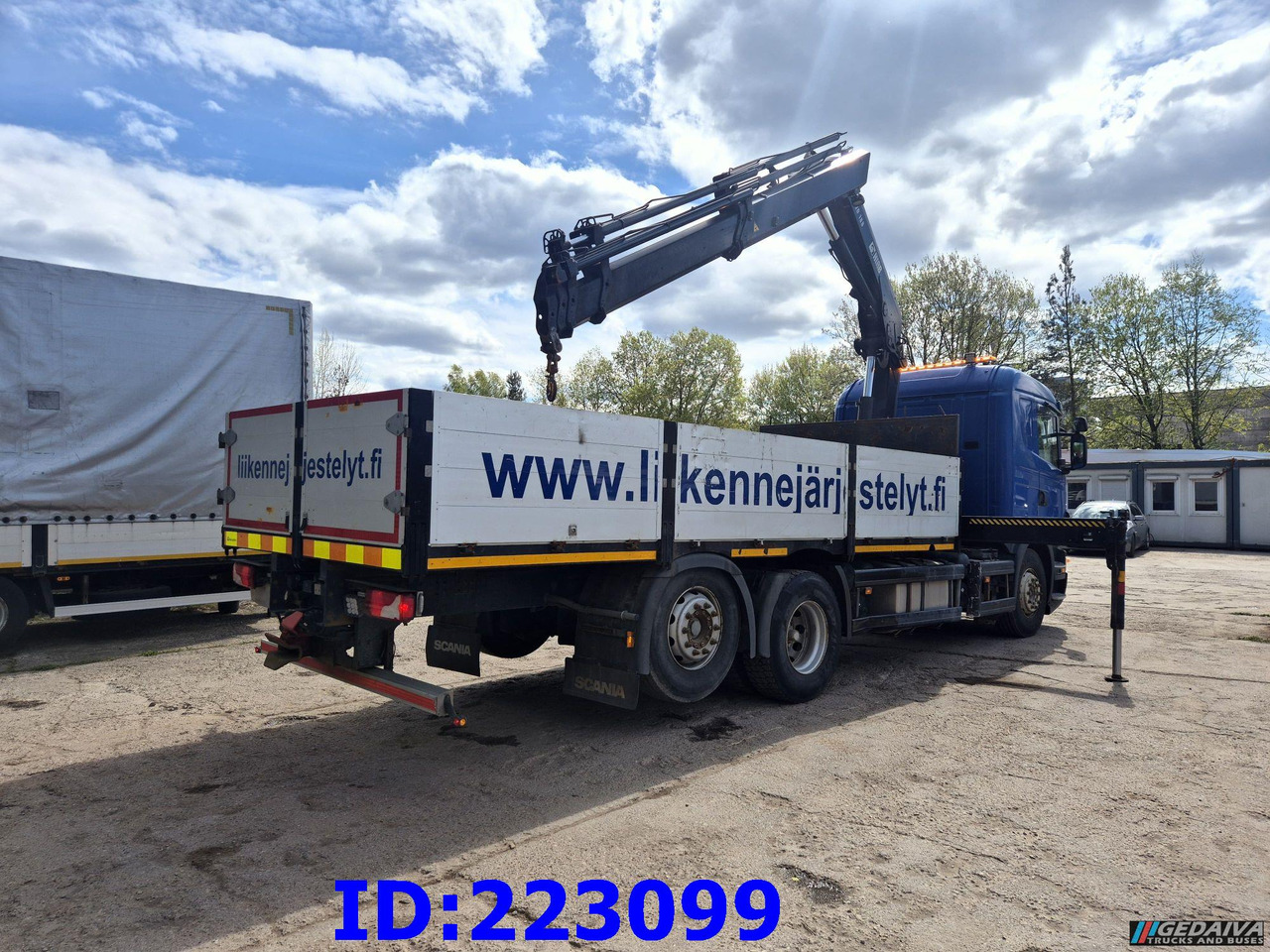 SCANIA G440 6x2 + Crane HIAB X-Hiduo 188 - Грузовик бортовой/ Платформа: фото 5 SCANIA G440 6x2 + Crane HIAB X-Hiduo 188 - Грузовик бортовой/ Платформа: фото 5