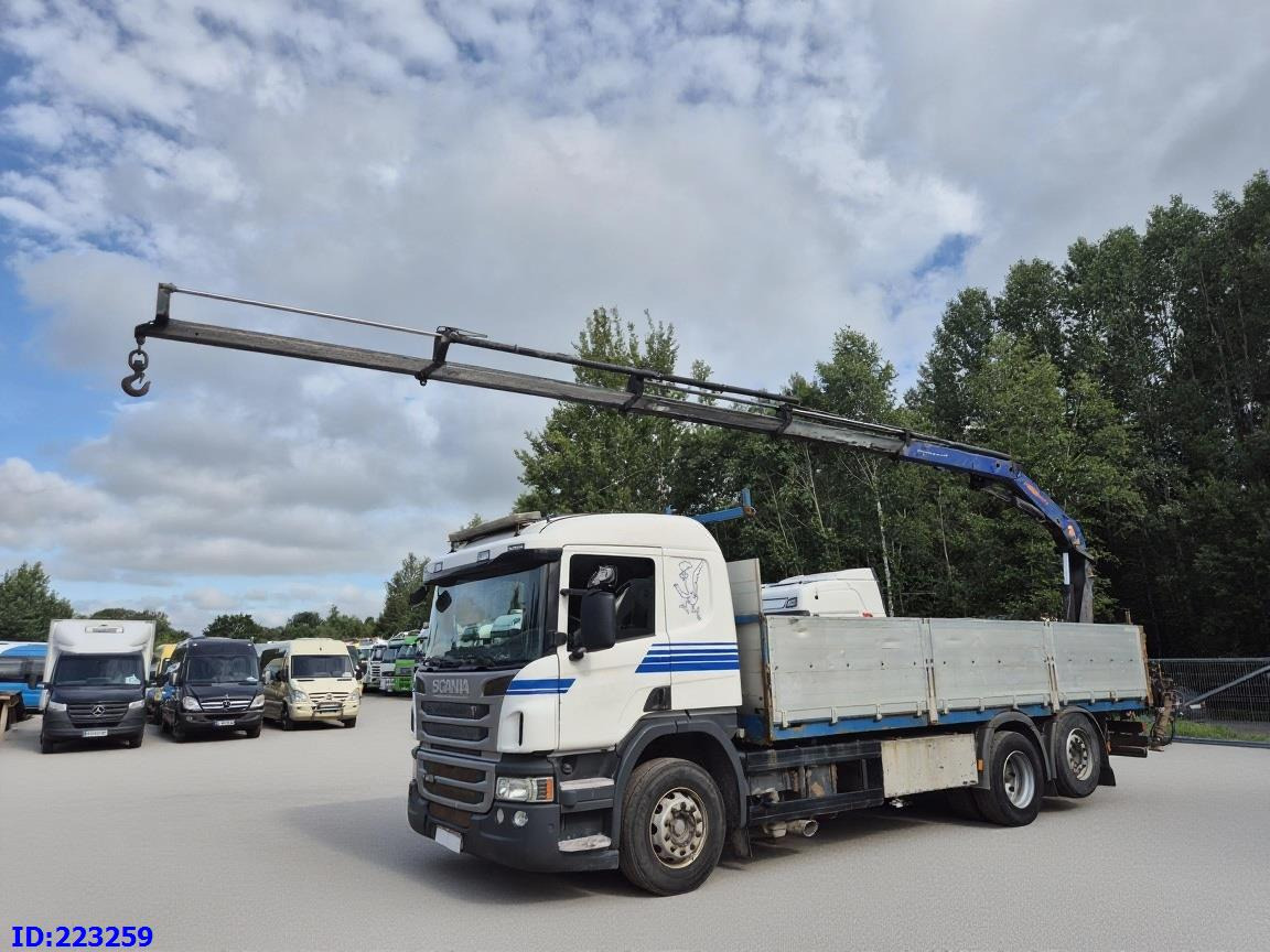 SCANIA P450 6x2 Steering axle Euro6 + PM 13.5SP - Грузовик бортовой/ Платформа: фото 2 SCANIA P450 6x2 Steering axle Euro6 + PM 13.5SP - Грузовик бортовой/ Платформа: фото 2
