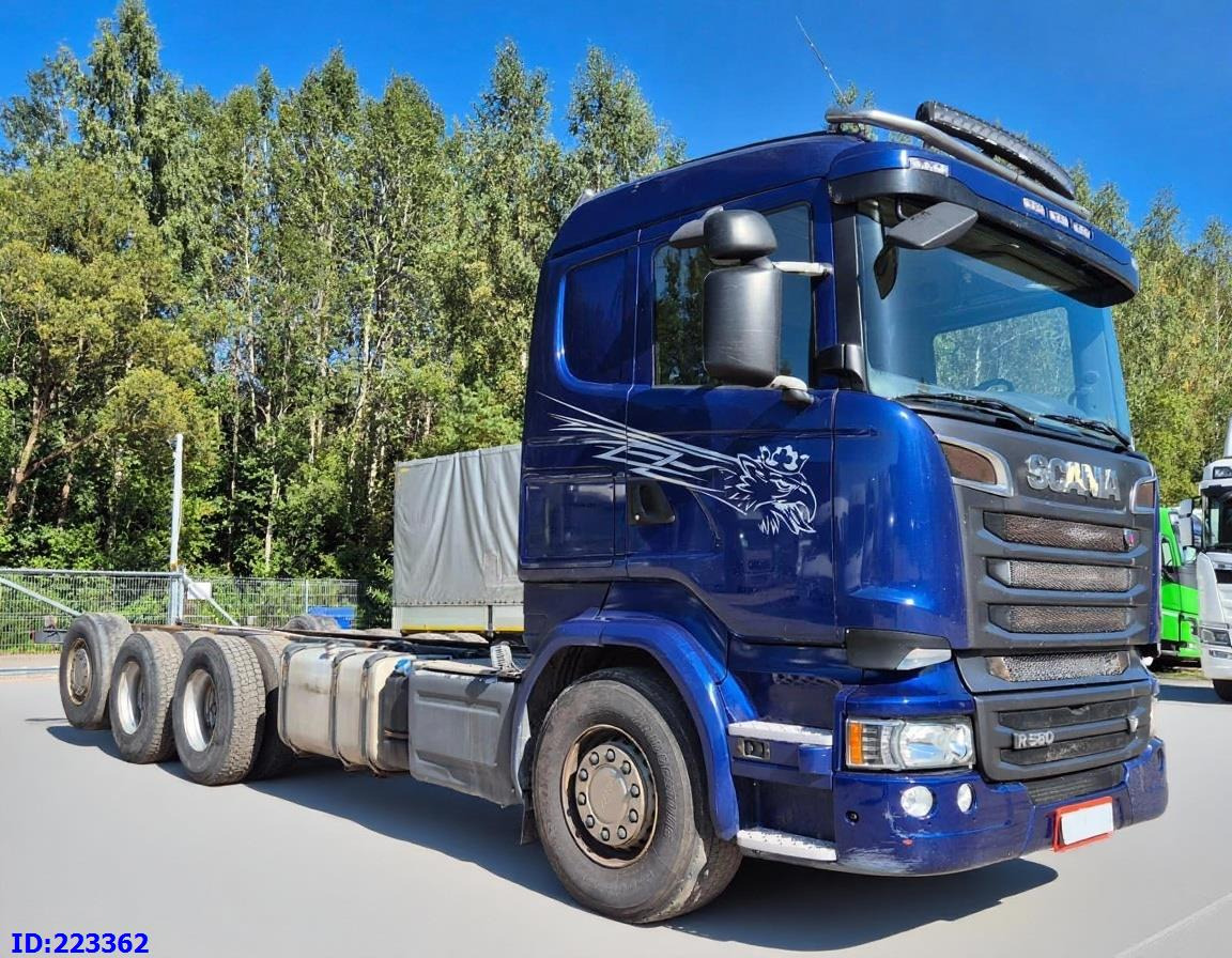 SCANIA R580 8x4 Euro6 Retarder - Грузовик-шасси: фото 4 SCANIA R580 8x4 Euro6 Retarder - Грузовик-шасси: фото 4