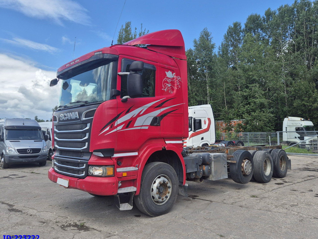 SCANIA R620 - 8x4 - Steering axle - Лесовоз: фото 1 SCANIA R620 - 8x4 - Steering axle - Лесовоз: фото 1