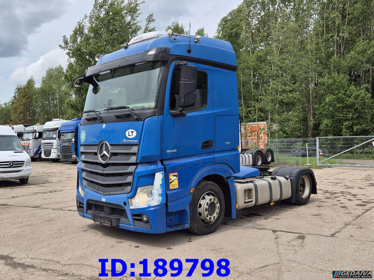 MERCEDES-BENZ Actros 1845 - Euro6 - Тягач: фото 4 MERCEDES-BENZ Actros 1845 - Euro6 - Тягач: фото 4