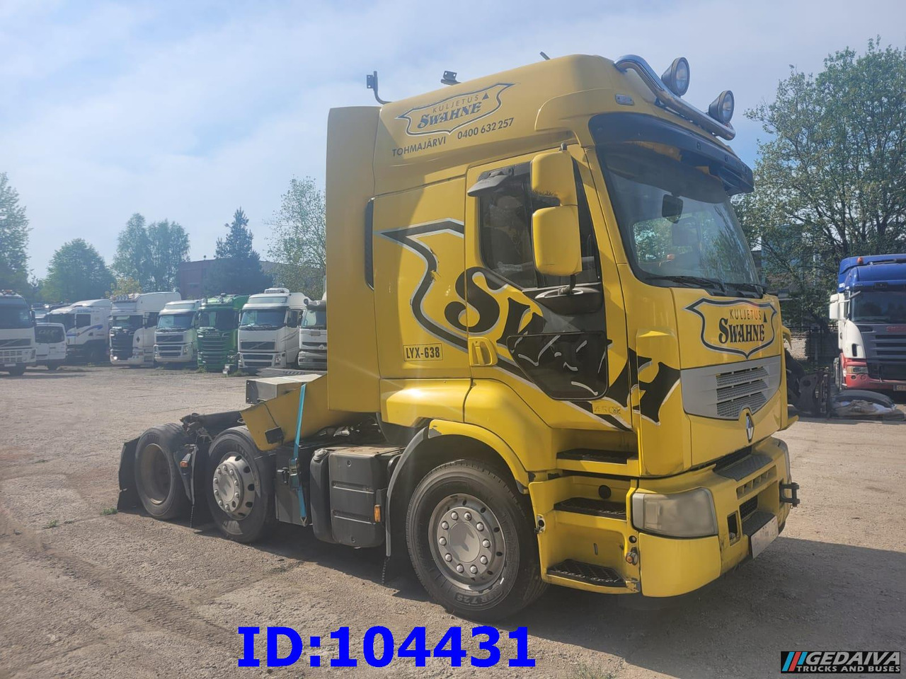 RENAULT Premium 450 6x2 Manual (No gearbox) - Тягач: фото 1 RENAULT Premium 450 6x2 Manual (No gearbox) - Тягач: фото 1