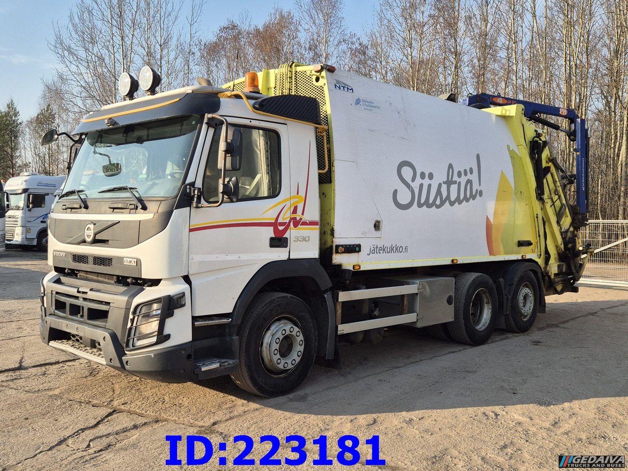 VOLVO FMX 11 330HP 6x2 (Steering axel) - Euro6 - Мусоровоз: фото 1 VOLVO FMX 11 330HP 6x2 (Steering axel) - Euro6 - Мусоровоз: фото 1