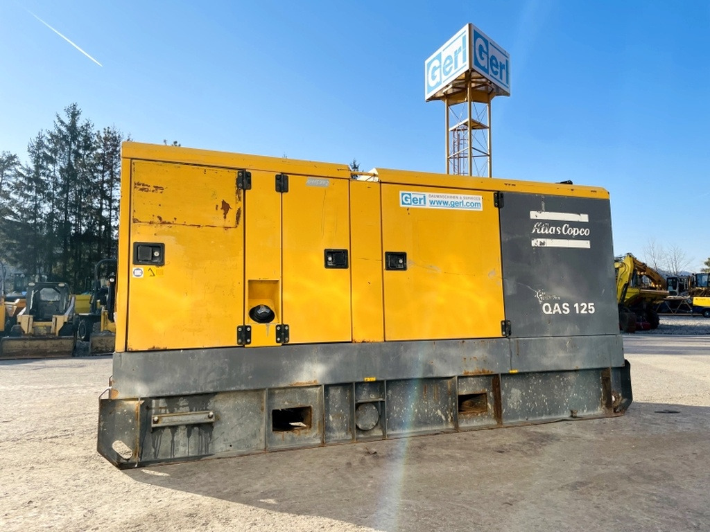 Atlas Copco QAS125 (3945) - Электрогенератор: фото 1 Atlas Copco QAS125 (3945) - Электрогенератор: фото 1