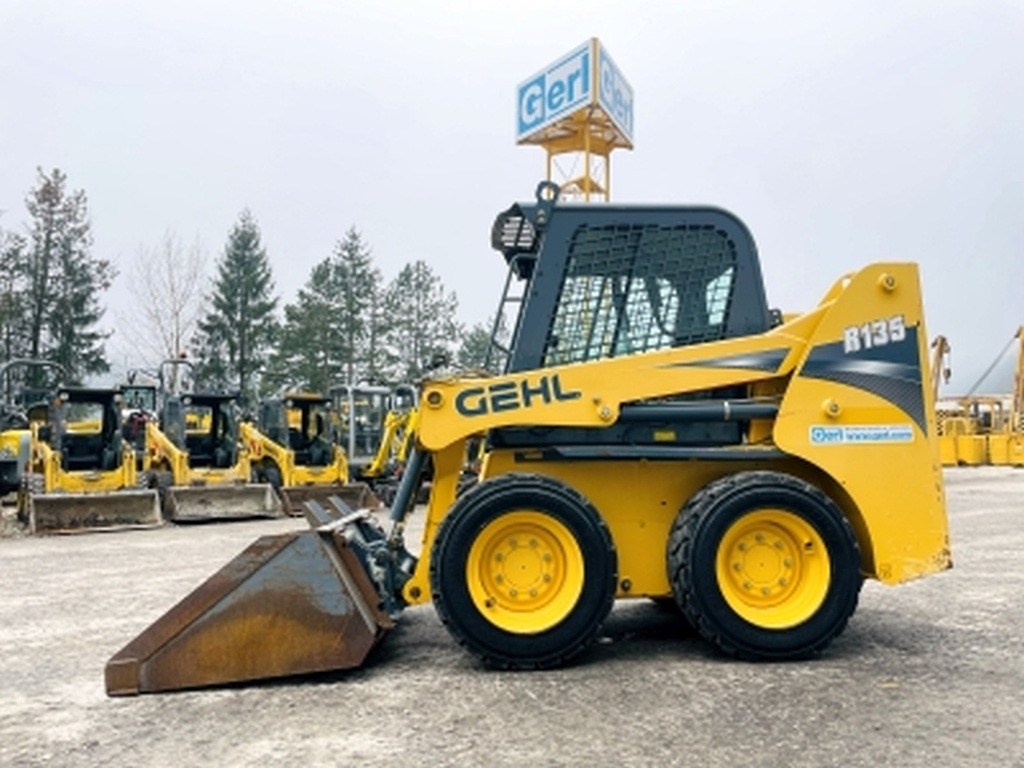 Мини-погрузчик с бортовым поворотом Gehl R135 (3971): фото 1