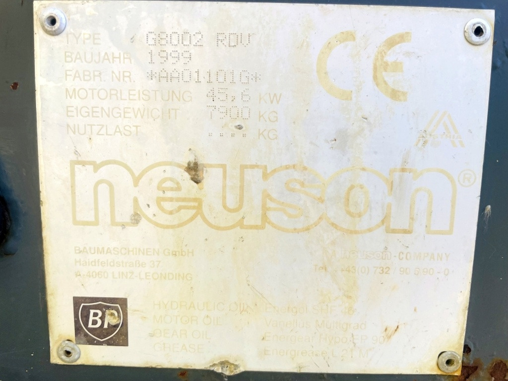 Neuson G8002 RDV (4015) - Мини-экскаватор: фото 3 Neuson G8002 RDV (4015) - Мини-экскаватор: фото 3