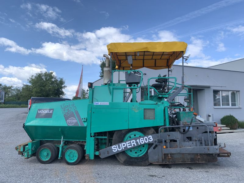 Vögele Super 1603, Typ 6-83 (109854) - Асфальтоукладчик: фото 1 Vögele Super 1603, Typ 6-83 (109854) - Асфальтоукладчик: фото 1