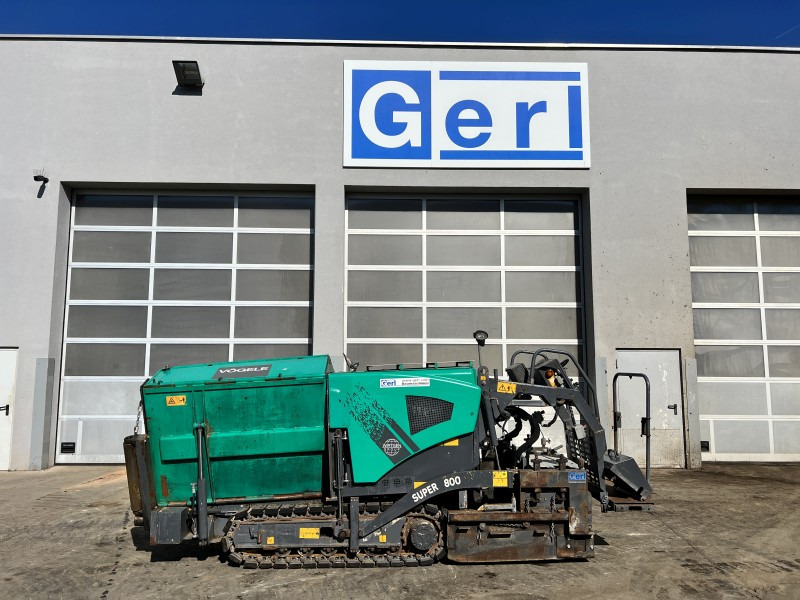 Vögele Super 800 Typ 07.90 (110957) - Асфальтоукладчик: фото 1 Vögele Super 800 Typ 07.90 (110957) - Асфальтоукладчик: фото 1