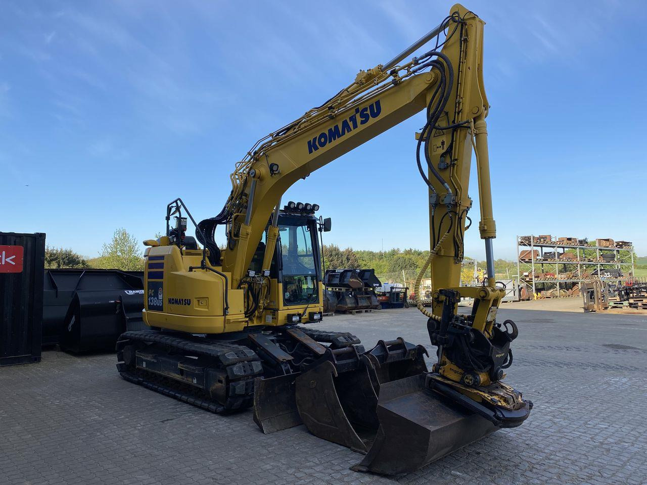 Komatsu PC138US-11 - Гусеничный экскаватор: фото 5 Komatsu PC138US-11 - Гусеничный экскаватор: фото 5