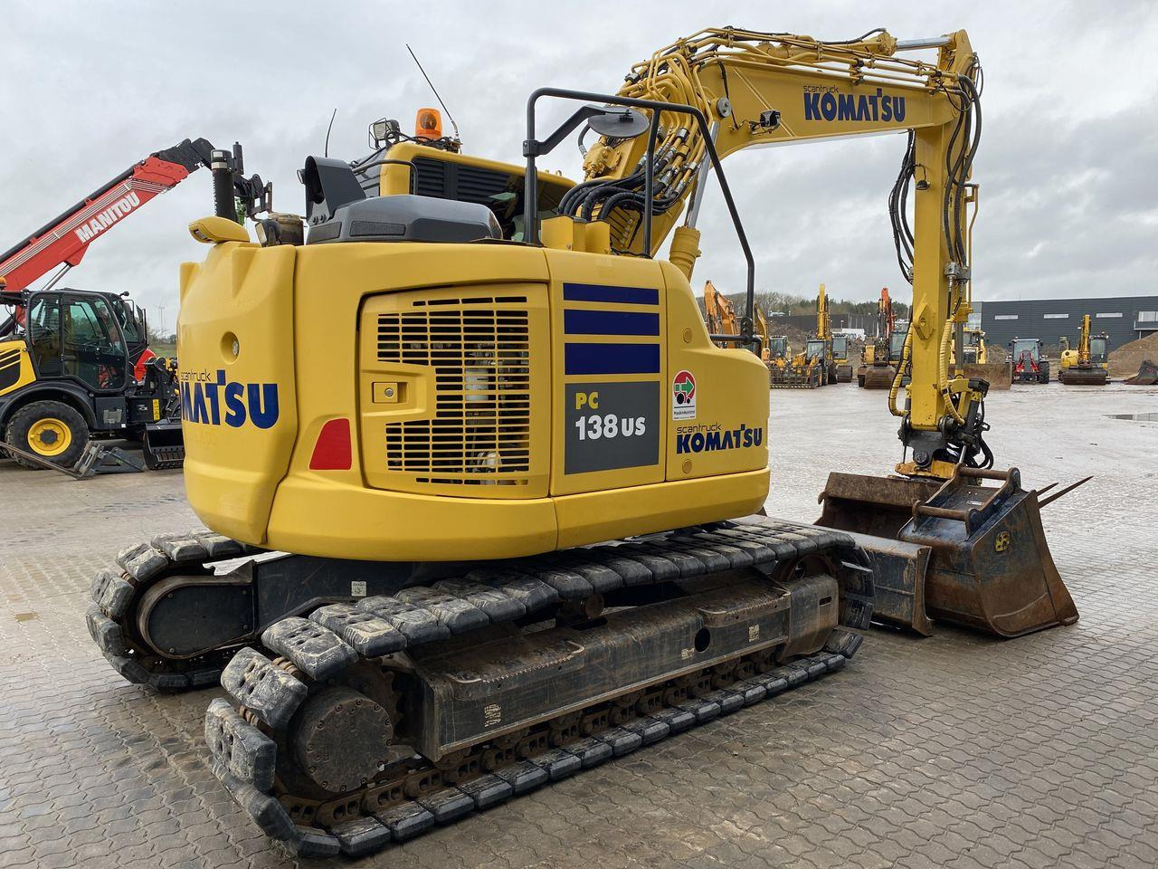 Komatsu PC138US-11 - Гусеничный экскаватор: фото 4 Komatsu PC138US-11 - Гусеничный экскаватор: фото 4