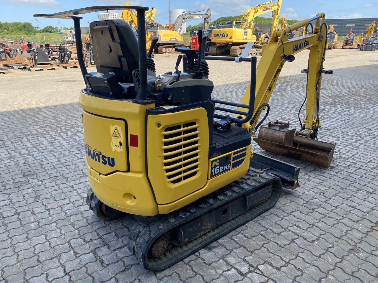 Komatsu PC16R-3HS CANOPY - Мини-экскаватор: фото 4 Komatsu PC16R-3HS CANOPY - Мини-экскаватор: фото 4
