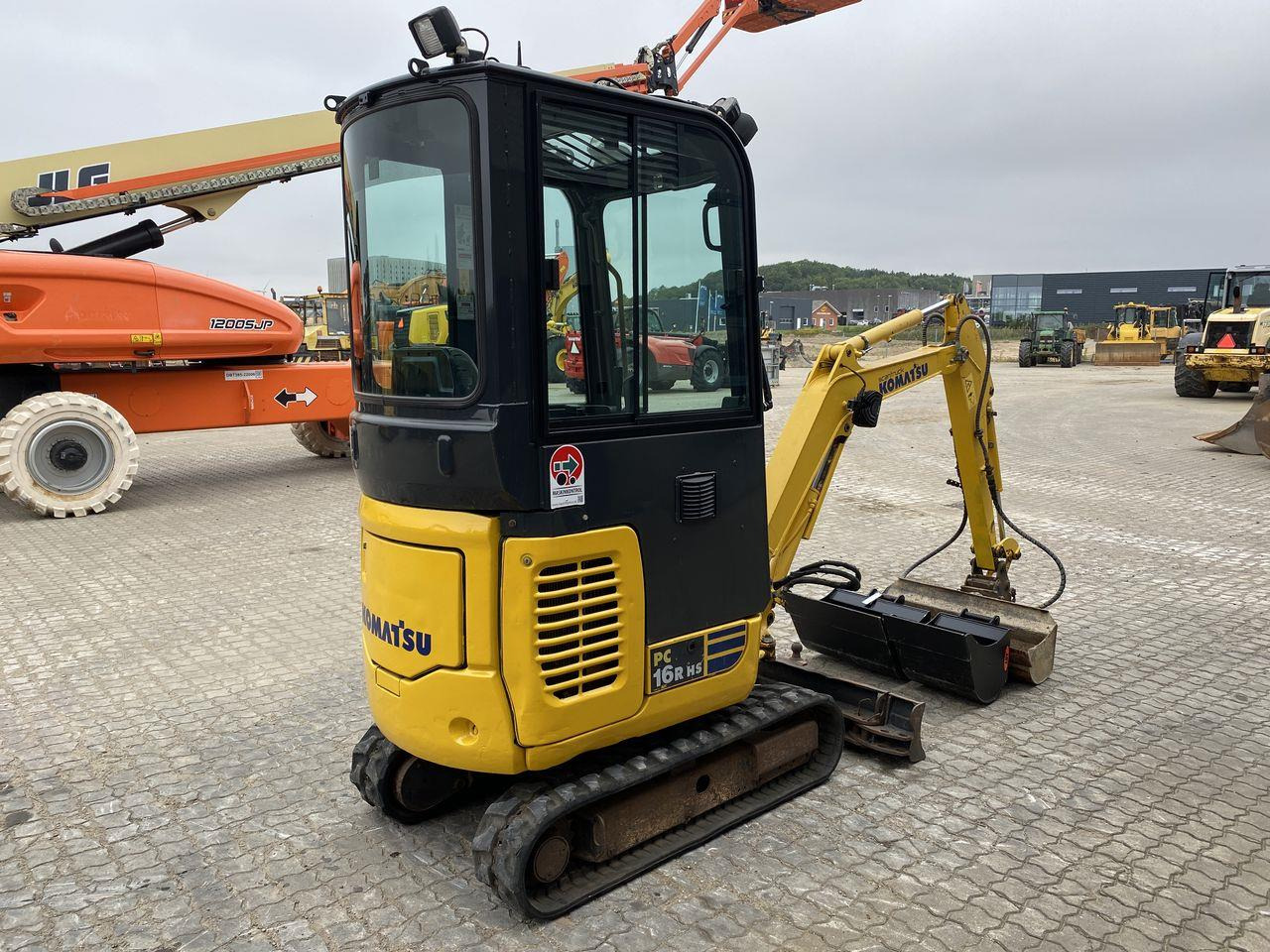 Komatsu PC16R-3HS - Мини-экскаватор: фото 4 Komatsu PC16R-3HS - Мини-экскаватор: фото 4