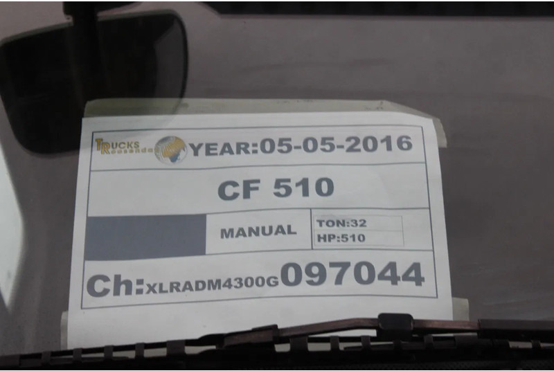 Крюковой мультилифт DAF CF 510 + 8X4 + SPRING SUSPENSION + MANUAL + EURO 6: фото 20