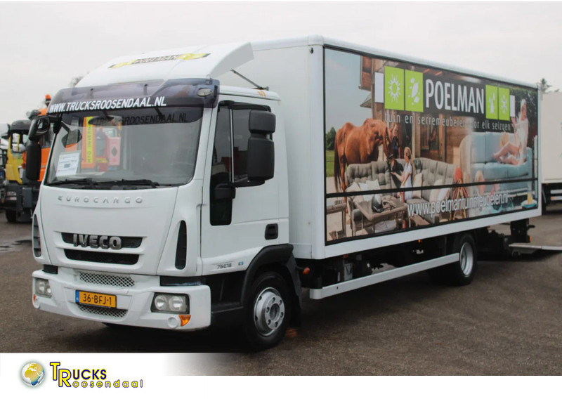 Iveco Eurocargo 75E18 + euro 5 + lift + 3seats - Грузовик с закрытым кузовом: фото 1 Iveco Eurocargo 75E18 + euro 5 + lift + 3seats - Грузовик с закрытым кузовом: фото 1