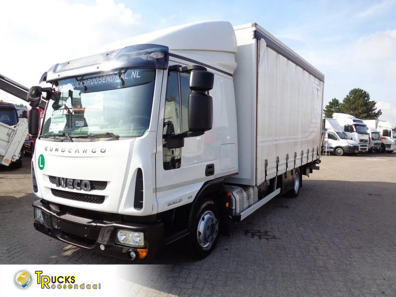 Iveco Eurocargo 80EL21 Manual + Euro 6 + Dhollandia Lift - Тентованный грузовик: фото 1 Iveco Eurocargo 80EL21 Manual + Euro 6 + Dhollandia Lift - Тентованный грузовик: фото 1