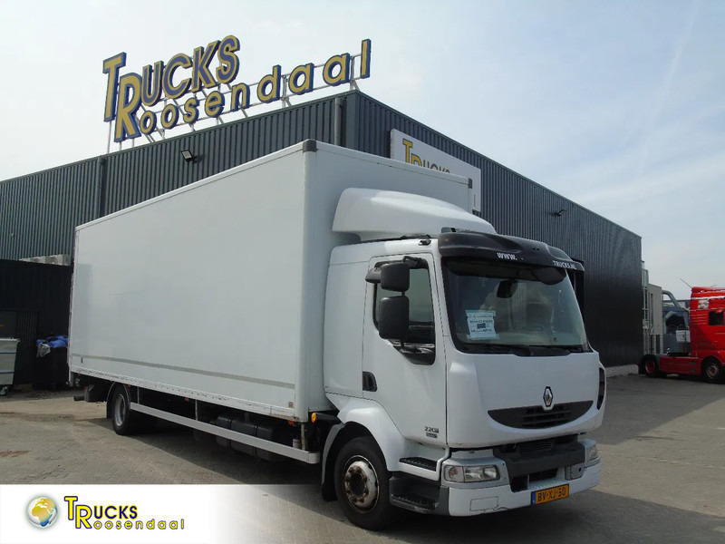 Renault Midlum 220 + euro 5 + MANUAL + lift + 12T - Грузовик с закрытым кузовом: фото 1 Renault Midlum 220 + euro 5 + MANUAL + lift + 12T - Грузовик с закрытым кузовом: фото 1
