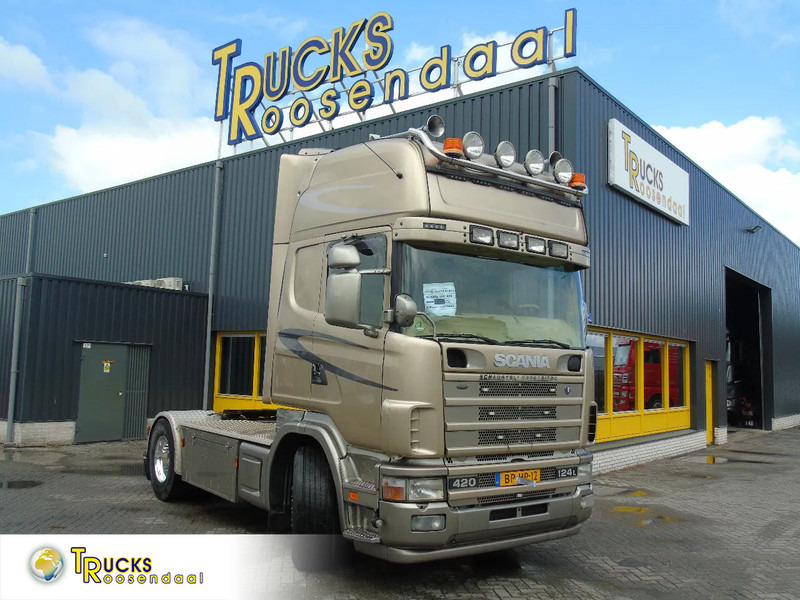 Scania R124-420 + PERFECT SHOWMODEL - Тягач: фото 1 Scania R124-420 + PERFECT SHOWMODEL - Тягач: фото 1